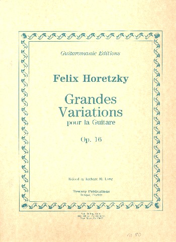 Grandes Variations pour la guitare op.16