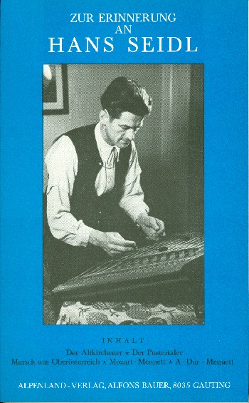 Zur Erinnerung an Hans Seidl