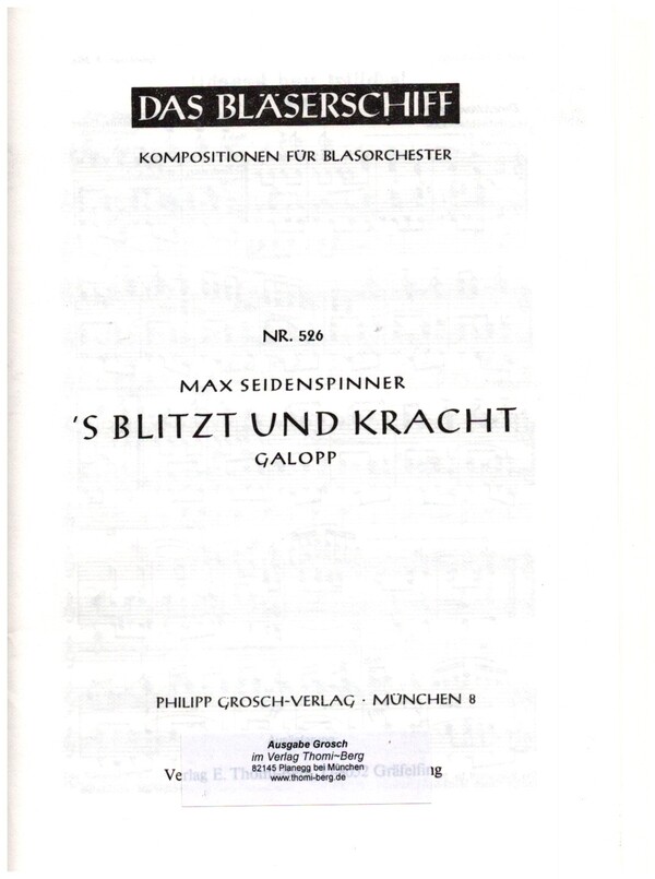 S blitzt und kracht