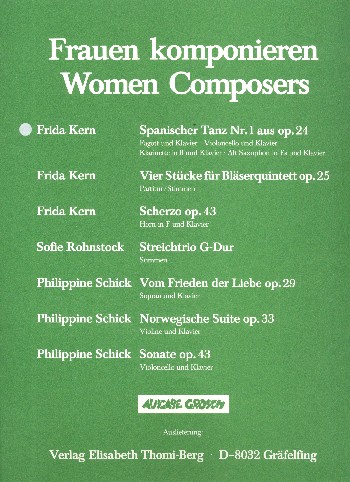 Spanischer Tanz op.24,1