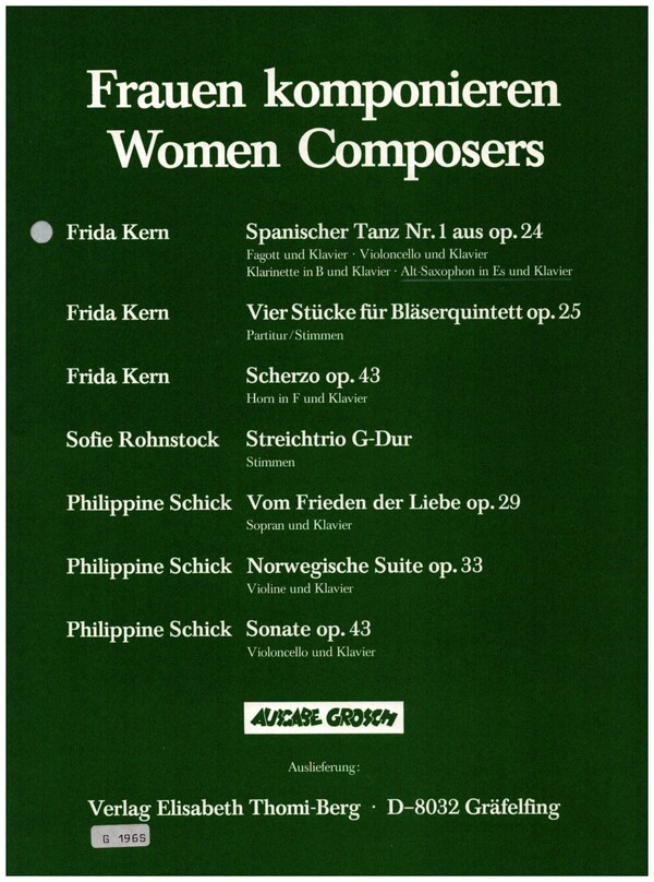 Spanischer Tanz op.24,1