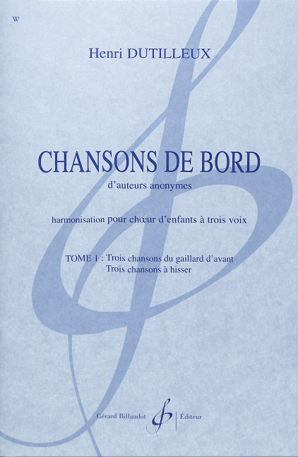 CHANSONS DE BORD - TOME 1
