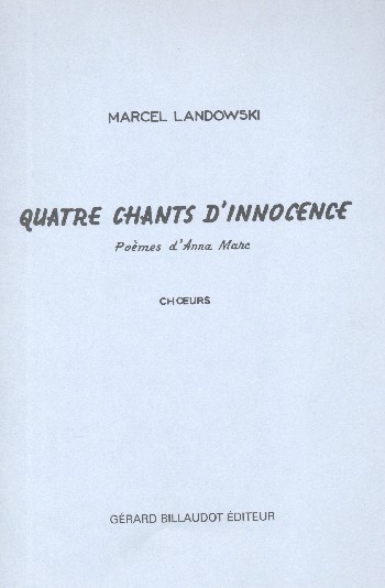 4 Chants d'innocence