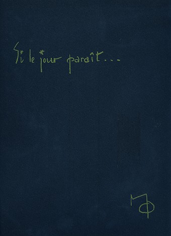 Si le jour paraît no.3 - Maya pour