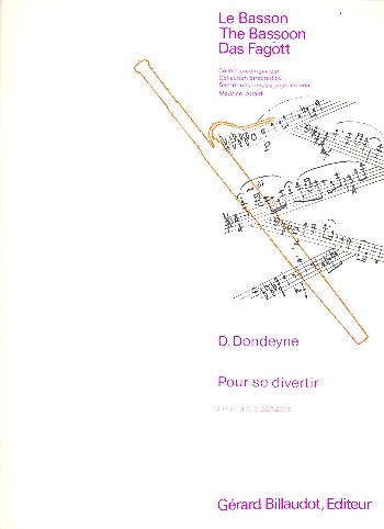 Pour se divertir pour 3 bassons