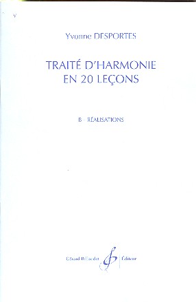Traité d'harmonie en 20 lecons vol.B