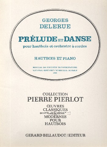 Prélude et danse pour hautbois et orchestre à cordes