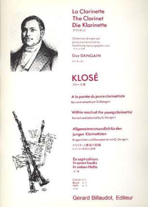 A la portée du jeune clarinettiste vol.7