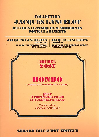 Rondo pour 3 clarinettes en sib et