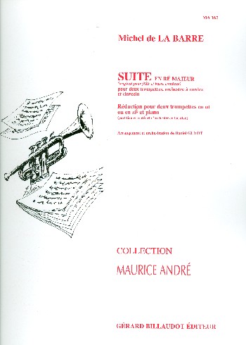 Suite en ré majeur pour 2 trompettes, orchestre à cordes et clavecin