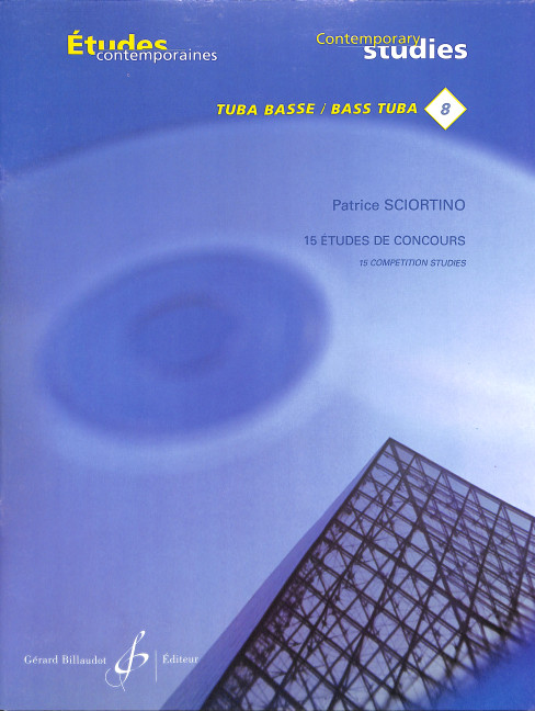 15 ETUDES DE CONCOURS TUBA BASSE