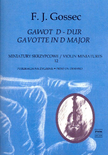 Gavotte in D major