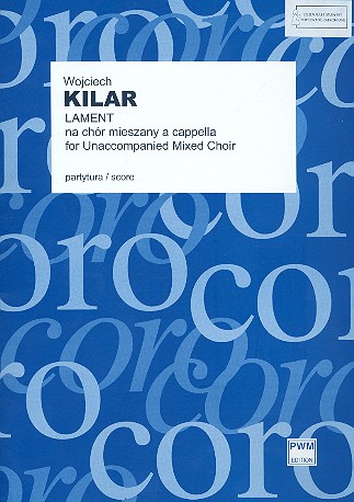 Lament for mixed chorus a cappella