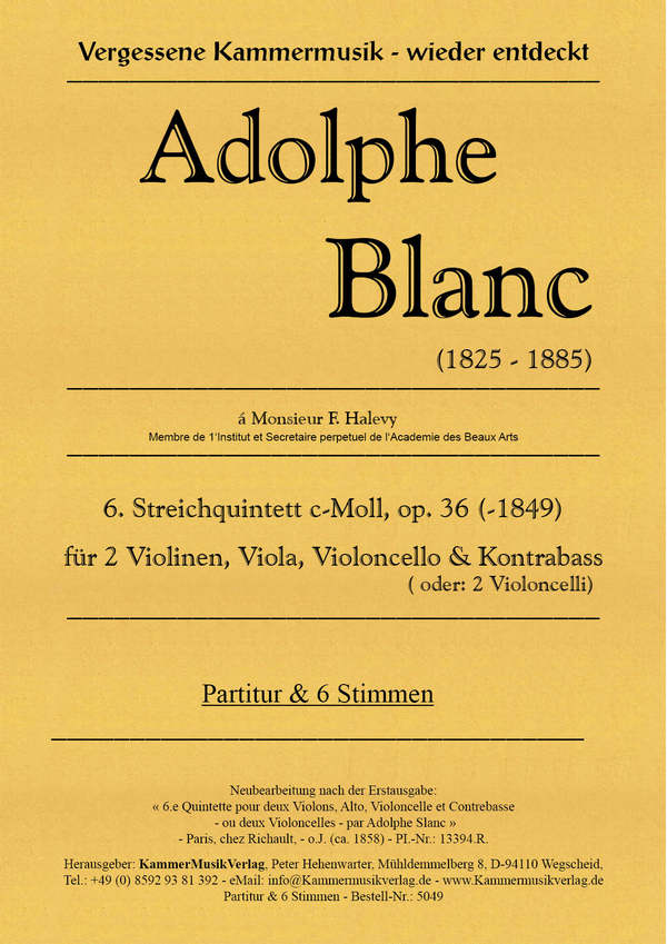 Quintett c-Moll