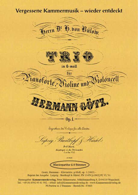 Trio g-Moll op.1