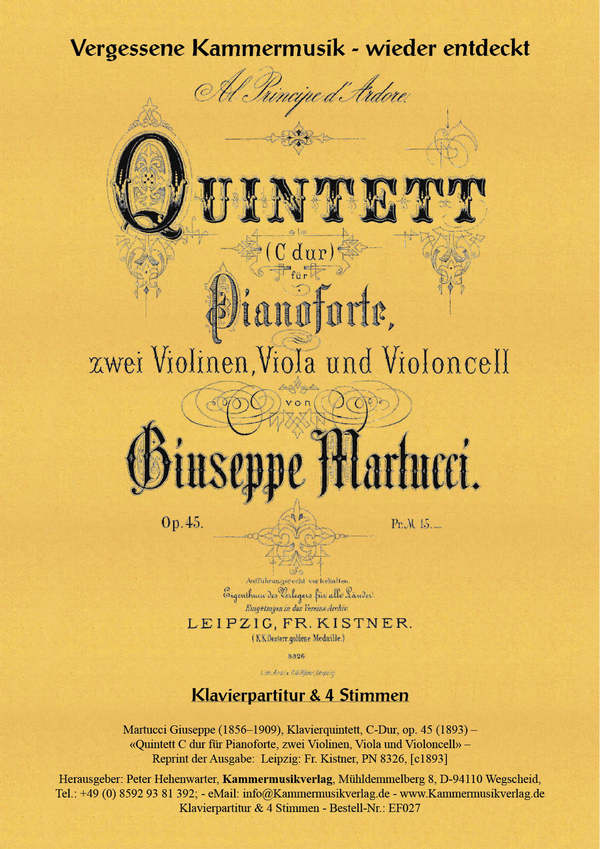 Klavierquintett C-Dur