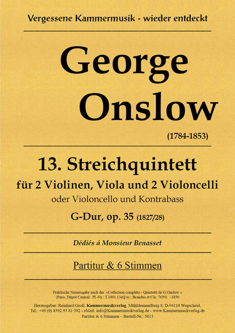 Streichquintett G-Dur