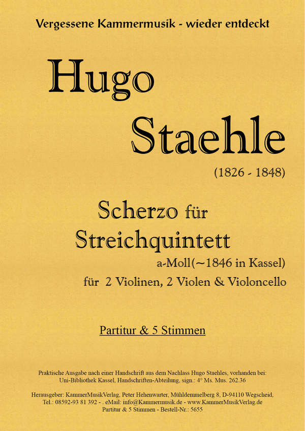 Streichquintett a-Moll