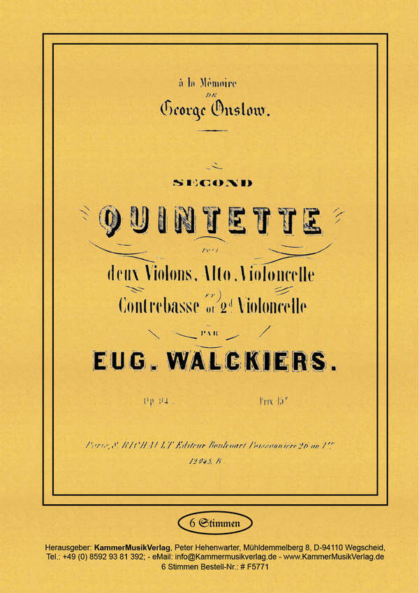 Streichquintett c-Moll op.94