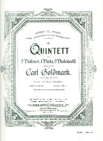 Quintett op.9