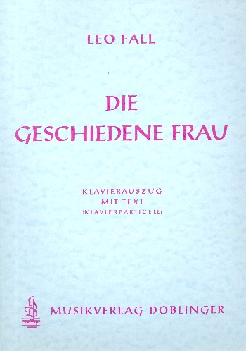 Die geschiedene Frau