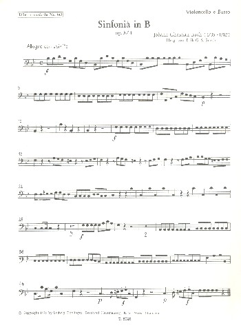 Sinfonie B-Dur op.3,4