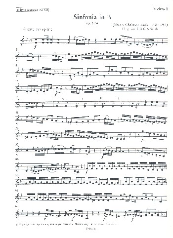 Sinfonie B-Dur op.3,4