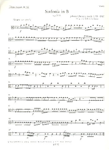 Sinfonie B-Dur op.3,4