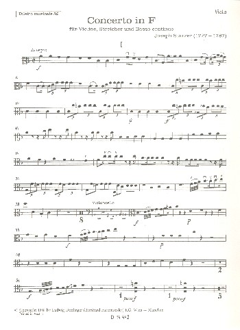 Konzert F-Dur