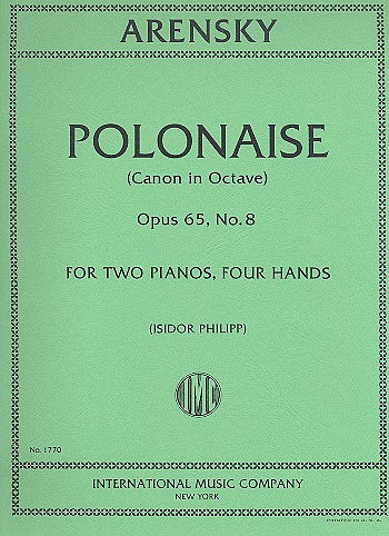 Polonaise op.65,8