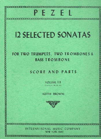 12 selected Sonatas vol.3 (nos.9-12)