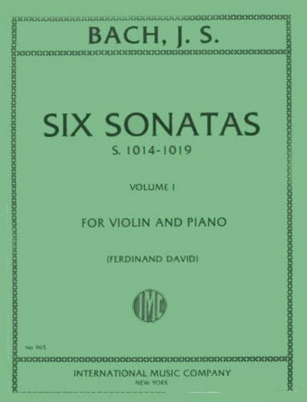 Six Sonatas Vol.1