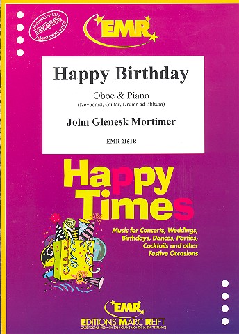 Happy Birthday for oboe and