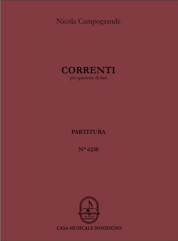 Correnti für Flöte, Oboe Klarinette,