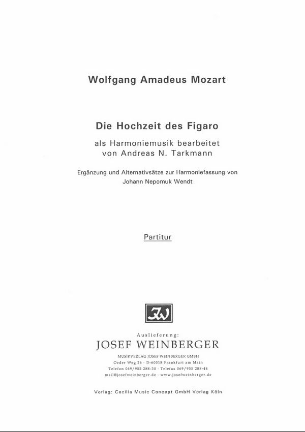 Die Hochzeit des Figaro (KV 492)