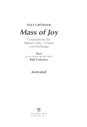 Mass of Joy