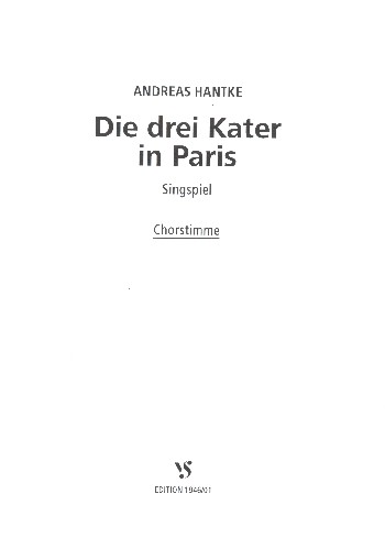 Die 3 Kater in Paris