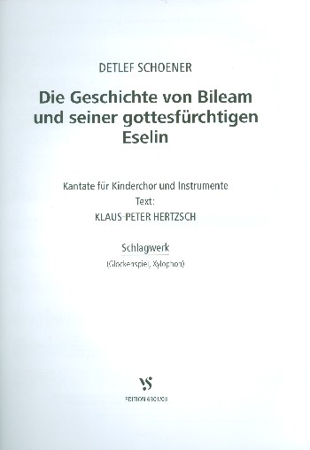 Die Geschichte von Bileam und seiner gottesfürchtigen Eselin