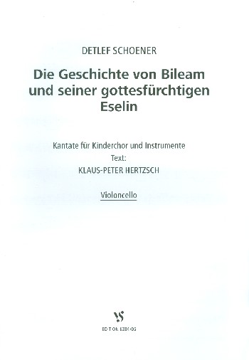 Die Geschichte von Bileam und seiner gottesfürchtigen Eselin
