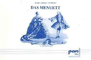 Das Menuett Notenbeilage