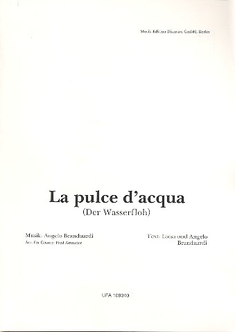 La pulce d'acqua: Einzelausgabe