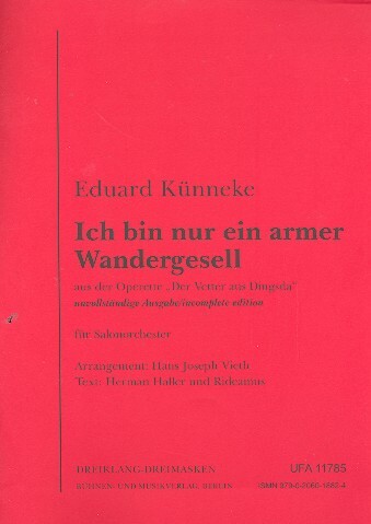 ICH BIN NUR EIN ARMER WANDERGESELL