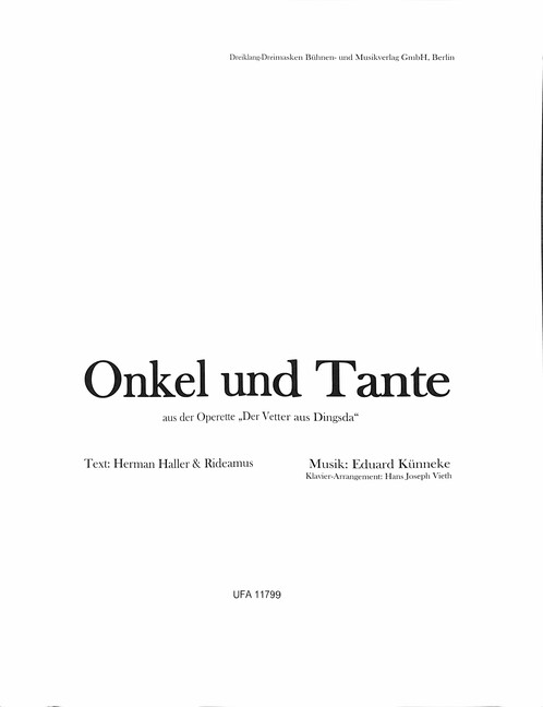 Onkel und Tante