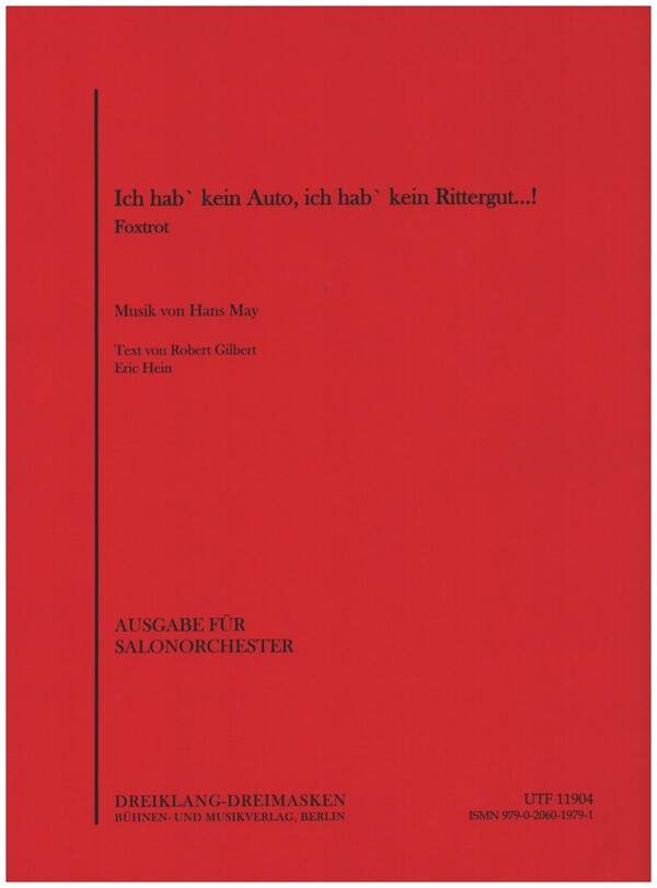 Ich hab kein Auto, ich hab kein Rittergut