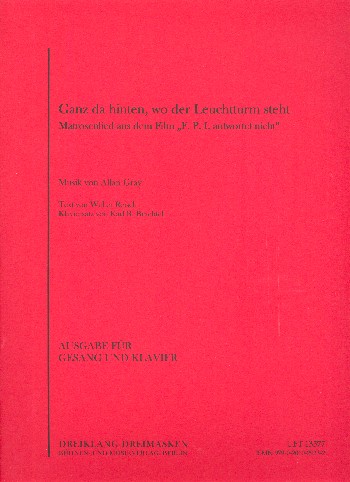 Ganz da hinten, wo der Leuchtturm steht: