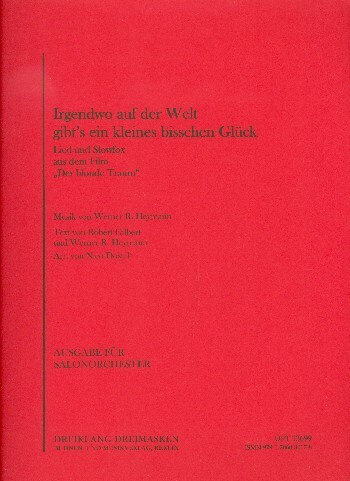 Irgendwo auf der Welt gibt's ein kleines bischen Glück: