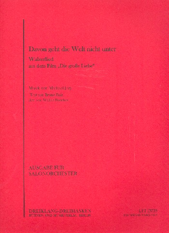 Davon geht die Welt nicht unter: