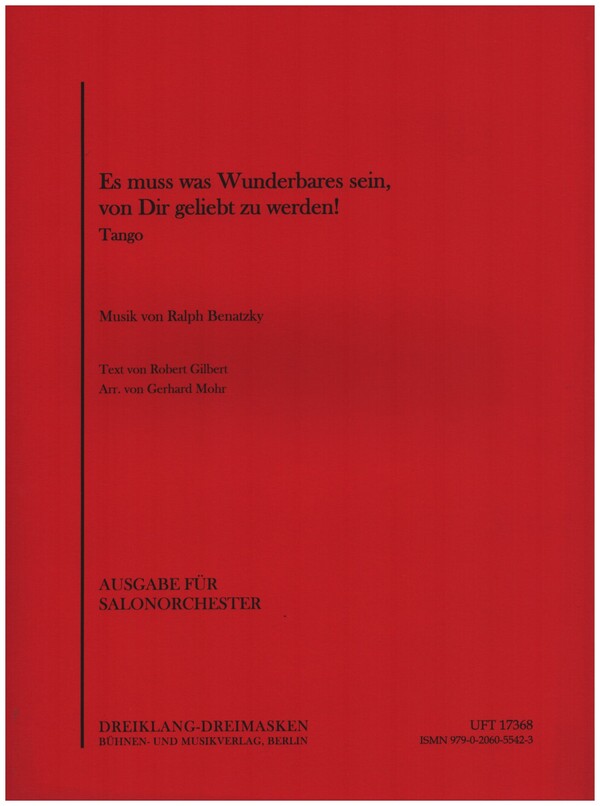 Es muss was Wunderbares sein, von dir geliebt zu werden