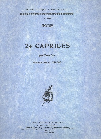 Rode  24 Caprices