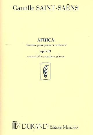Africa op.89 pour piano et orchestre